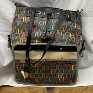Y2K Dooney & Bourke Multicolor monogram
